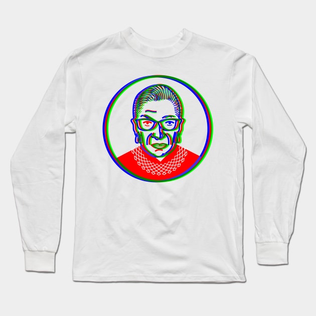 RBG in RGB Long Sleeve T-Shirt by evilgoods